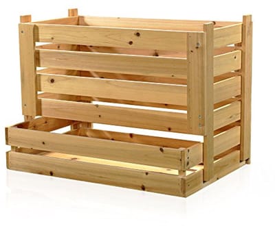 Grote Houten Aardappelkist voor Opslag van Groenten en Fruit