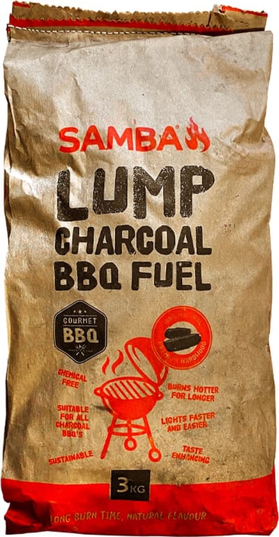 Samba White Quebracho Houtskool 3kg