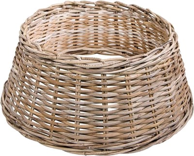 Kerstboomrok - kerstboommantel - diameter 60 cm - rotan