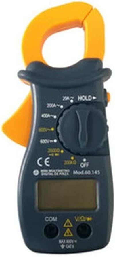 Digitale multimeter - Ampèremeter stroommeter - Elektrische diagnose - Nauwkeurige metingen - 35 x 145 x 235 mm - Afbeelding