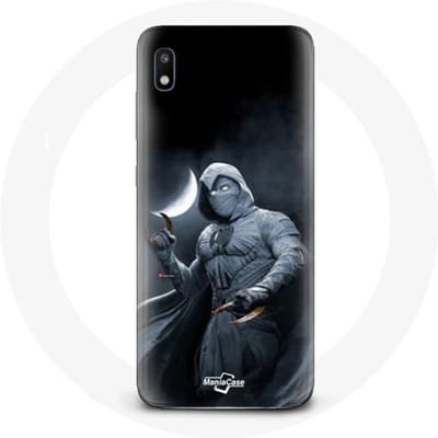 Coque - Moon Knight Batman - Samsung Galaxy A10 - Souple - Protection - Noir