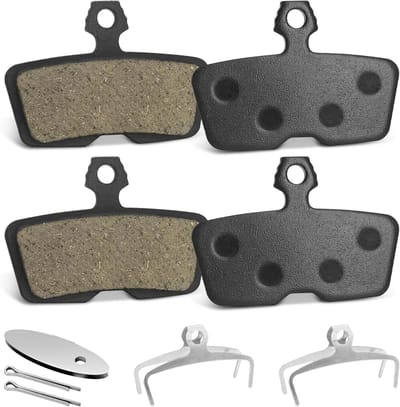 Discremblokken voor SRAM DB8 - 2 Paar Fietsschijfremmen, Geschikt voor Code R, Guide RE, G2 RE, Duurzame en Eenvoudig Te Monteren Remblokken voor MTB