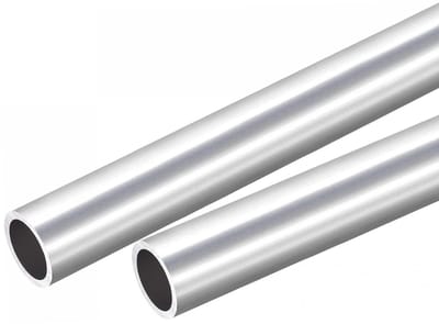 Allecto - Aluminium Buizen - Naadloze Rechte Buizen - 28mm Buitendiameter - Duurzaam - 300mm Lengte - Geschikt voor Industrie en DIY