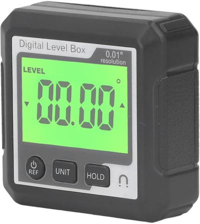 Store_8 - Digitale Waterpas - Magnetische Hellingsmeter - Hoge Nauwkeurigheid - Compact en Draagbaar - Multifunctionele Gradenboog - Geschikt voor ...