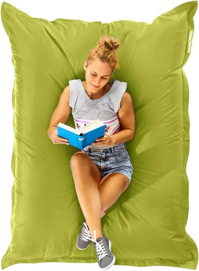 XXL Zitzak - Loungekussen Vloerkussen - Buiten Ontspannen - Waterafstotende Hoes - 140x180 cm - Groen
