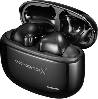 VolkanoX VXT200S Oortjes Draadloos - Draadloze Oordopjes - Active Noise Cancelling - Bluetooth - Waterbestendig - Zwart
