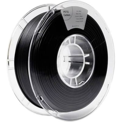Maertz PMMA-1020-002 PMMA-1020-002 Filament PETG Carbon Chemisch bestendig, Hittebestendig 2.85 mm 1000 g Zwart 1 stuk(s)