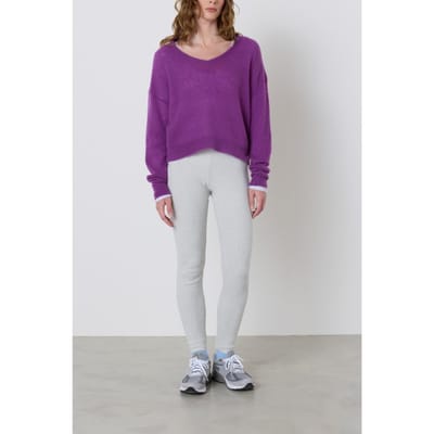 American Vintage Zakday Jumper Figue Maat: S | Sweaters Outlet | Dames | Paars