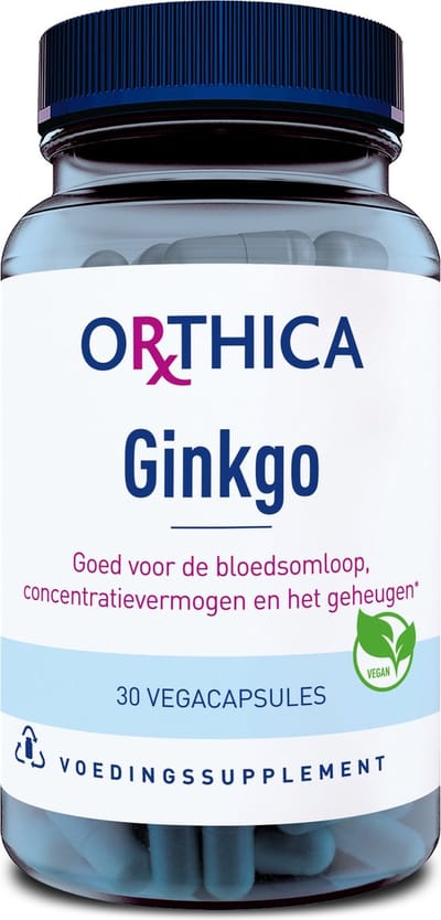 Orthica Ginkgo - 30 vegacapsules