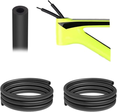 Set van 2 Fietscabine Dempers van 1.6m, Geluidsabsorberende Kabelhoezen voor Versnelling en Rem, Geschikt voor Hoses tot 6 mm Buiten Diameter