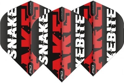 Red Dragon Peter Wright Snakebite Red - Dart Flights