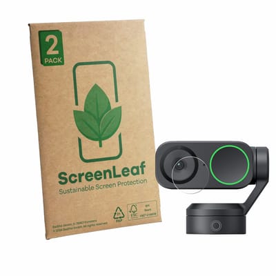 2 Stuks Screenprotector voor Insta360 Link 2 (Lens) - Hoogwaardige Beschermfolie transparant
