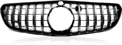 Grille Taviro - Voorbumper GT Grille - Voor Mercedes C217 S63/S65 AMG Coupé (2014-2017) - Chroom + Zwart - Auto Accessoires