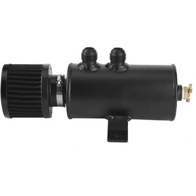 0.75L 10AN Olie Opvangtank Reservoir met Ontluchtingsfilter Geschot Universeel Auto Gemodificeerde Onderdelen