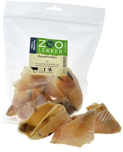 Zoolekker Kauwhoefjes - natuurlijke kauwsnack voor honden