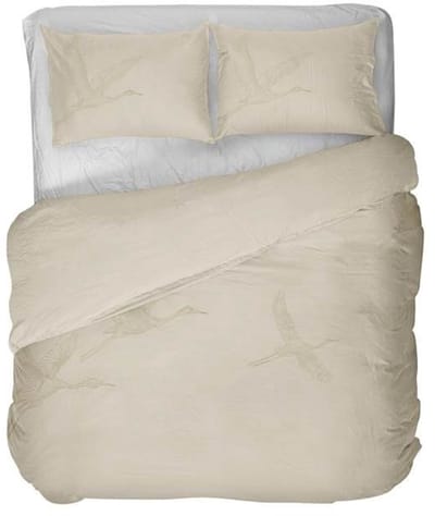 Kayori Hira Dekbedovertrek - Tweepersoons - 200x200/220 cm - Offwhite