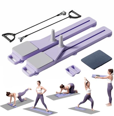 Verbeterde Pilates Reformer 8-in-1 fitnessboard en Pilates-apparatuurset
