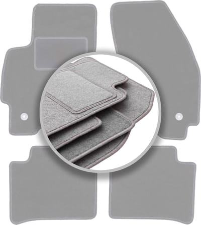 Grijze automatten voor: Ford Mondeo MK3 stationwagen, liftback, sedan (2001-2007)
