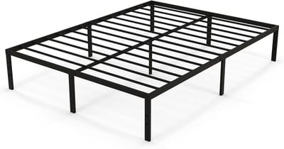 Bedframe Metaal - Basis Bed - Slaap Comfort - Veel Opbergruimte - 200x150 cm - Zwart