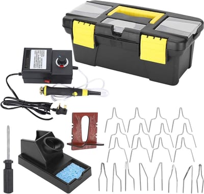 Houtverbrandingsmachine Kit - Houtbrander Pen - Gedetailleerd Graveren - Instelbare Temperatuur - 25 Watt - Zwart