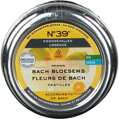 Bachbloesem Bio Pastilles N°39 Noodgevallen 50g