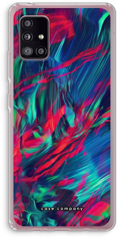 Case Company® - Hoesje geschikt voor Samsung Galaxy A51 5G hoesje - Pilgrims Of The Sea - Soft Cover Telefoonhoesje - Bescherming aan alle Kanten en Schermrand