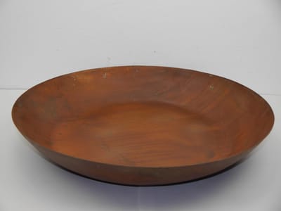 Dienblad - Vintage ijzeren dienblad - Schaal rond  - Plateaus - Rond plateau - Decorative schaal