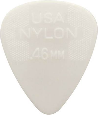 Dunlop 44R46 Nylon Plektren Creme 0.46 Mm - 72 Stuks Set Voor Elektrische Gitaar