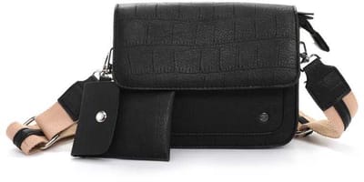 I'm Dutch - Samos - Crossbodytasje - Schoudertasje - Black - Elegant- Dames tas- Moederdag