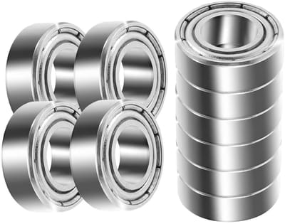Miniatuur Dubbelafgeschermde Groefkogellagers, 10 stuks 6900ZZ 10x22x6mm met Rubberafdichting, Perfect voor Skateboarden en Inline Skaten, Hoge Kwaliteit en Duurzaamheid