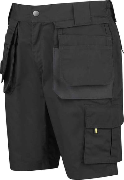 STØRVIK Job Korte Werkbroek Heren - Werkshort - Werkbermuda - Werk Short - Maat S - Zwart