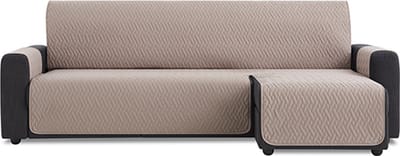 Belmarti Waterproof chaise-longue bankbeschermer rechts - 240 cm - Linnen