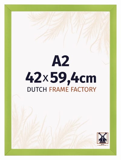 Fotolijst A2 42x59,4 cm - MDF - Groen - Praag