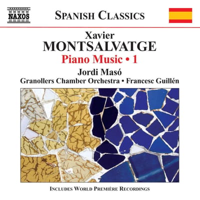 Jordi Masó, Granollers Chamber Orchestra, Francesc Guillén - Montsalvage: Piano Music 1 (CD)
