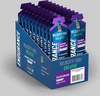 Applied Nutrition Velocity Fuel Breathe Energiegel - Energygel - Cassis - 20 gels (20 x 60 ml)