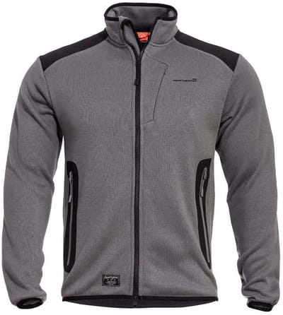 Pentagon Amintor Tactical Sweatshirt Met Rits Grijs L Man