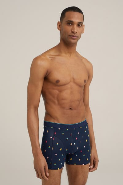 WE Fashion Heren boxershort met print