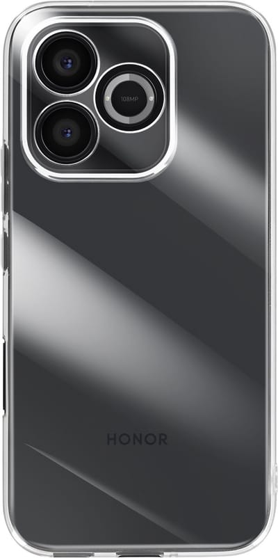 Mayaxess, Hoesje geschikt voor Honor 600 Lite - Siliconen & Zacht, Transparant