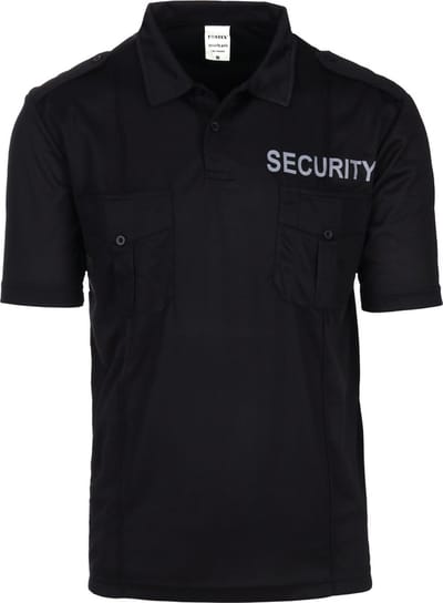 Fostex Garments - Polo security Exclusive (kleur: Zwart / maat: XXL)