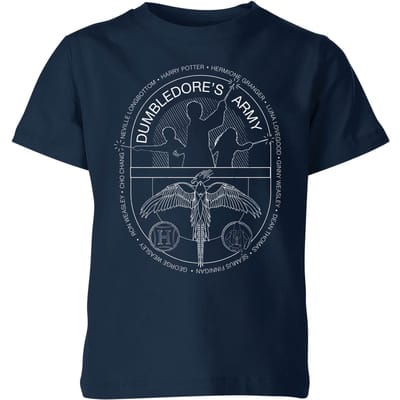 Harry Potter Dumbledore's Army kinder t-shirt - Navy - 98/104 (3-4 jaar)