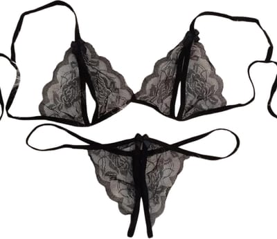 Bovista BH - Erotische Push-up Bh's - Comfort Beha - Gemengd - Zwart