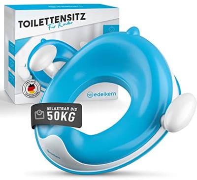 Ergonomische Kinder Toiletbril met Handgrepen - Universele Wc-opzetstuk voor Veilig Gebruik en Spatbescherming tot 50 kg