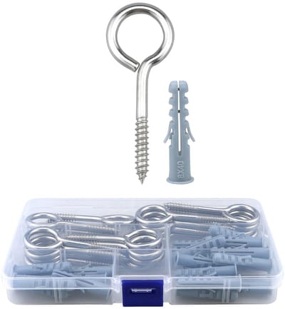 Metalen haken, 304 roestvrij staal Heavy Duty Oogbouten Kit, M4/M5/M6 (M5*70)