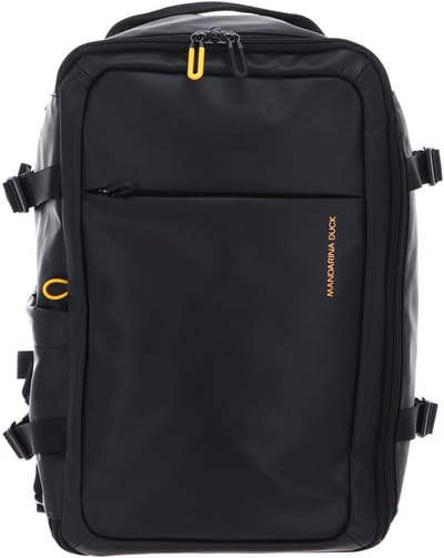 MANDARINA DUCK Laptop rugzak Rugzak met laptopvak Eco Coated Backpack Black Zwart