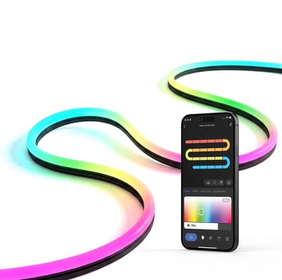 Calex Gaming LED Strip voor Monitor - Razer Chroma Compatibel - Smart Home - RGBIC Synchronisatie voor PC - 110cm