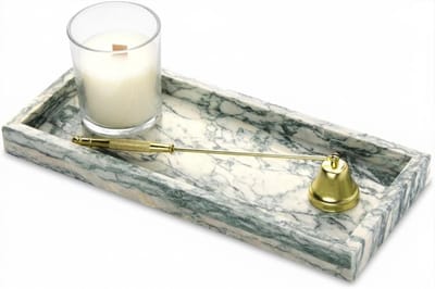 MRKK® Luxe Kaarsenplateau - Decoratief Dienblad - Sierschaal - Groen