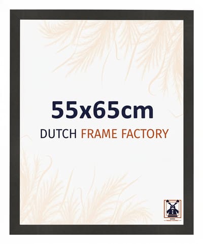 Fotolijst 55x65 cm - MDF - Zwart Mat - Benno