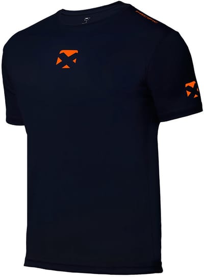 Pacific Futura T-shirt - Heren - Sportshirt - Tennisshirt - Padelshirt - Maat S - Blauw/Oranje