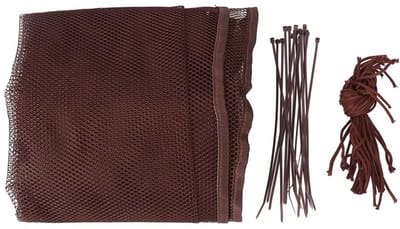 Dailygoods- Veiligheidsnet 3 Meter - Balkon/Trap - Kinderen/Huisdieren - Duurzaam - Polyester Mesh - Ongevallenpreventie - Trappennet