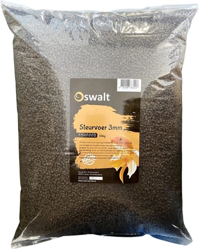 Oswalt Steurvoer - 10kg - 3mm - Vissenvoer